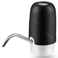 Помпа Miopaq Классика на аккумуляторе от USB черная с белым для 19л бутылей