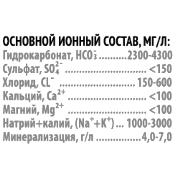 Вода Мтаби 1.25 литра, газ, пэт, 6 шт. в уп.