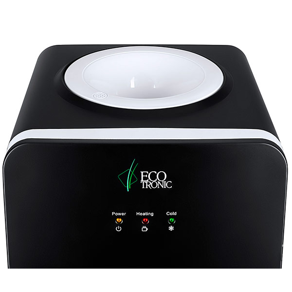 Кулер Ecotronic J1-LCE XS PANDA белый/черный (шкафчик 7 литров)