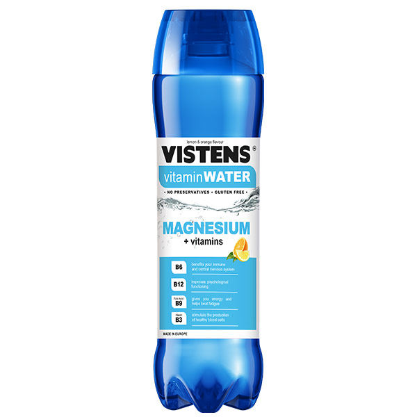 Витаминизированная вода VISTENS c магнием 0.7 литра, пэт, 6 шт. в уп.