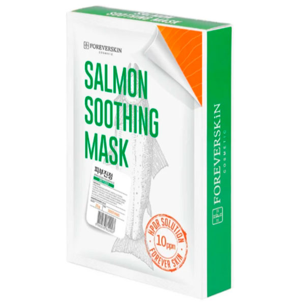 

Набор масок для лица Foreverskin Salmon Soothing Mask Успокаивающие 10 шт х 25 мл