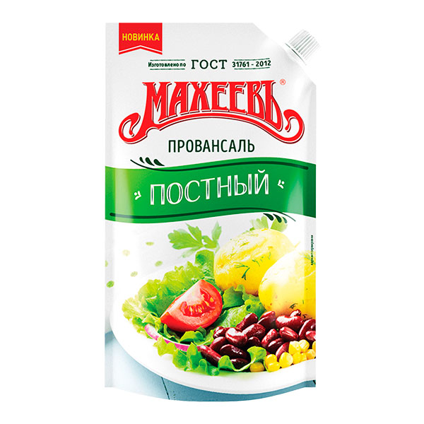 

Соус постный Махеевъ Провансаль 25% 390г