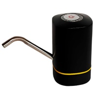 Помпа Aqviol EP-04 электрическая на аккумуляторе с USB-адаптером для 19л бутылей, черная