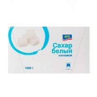 Сахар рафинад Aro пресованный кусковой 1 кг