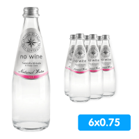 Вода no wine 0.75 литра, без газа, стекло, 6 шт. в уп.