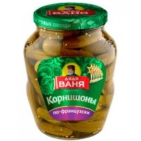 Корнишоны Дядя Ваня по-французски 680 гр