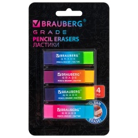 Ластики Brauberg Grade 4 шт.