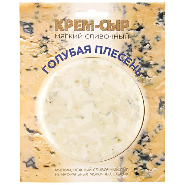Крем-сыр мягкий Amyga Голубая плесень сливочный 69% БЗМЖ 120 гр
