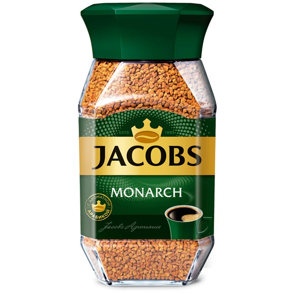 Кофе Monarch / Монарх растворимый стекло, 190 гр