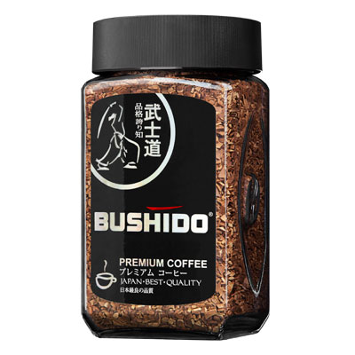 Кофе сублимированный Bushido премиум 100 гр
