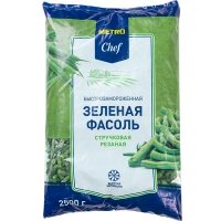 Фасоль Metro Chef зеленая стручковая быстрозамороженая 2,5 кг