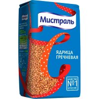 Крупа гречневая Мистраль ядрица экстра 900 гр