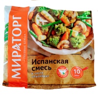 Смесь овощная Мираторг Испанская в соусе Ривейра замороженная 400 гр