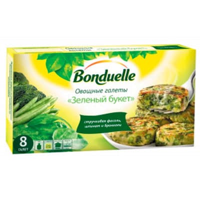 Галеты овощные Bonduelle Зеленый Букет 300 гр