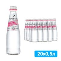 Вода San Benedetto 0.5 литра, без газа, стекло, 20 шт. в уп.