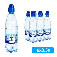 Вода Celtic Спорт 0.5 литра, без газа, пэт, 6 шт. в уп.