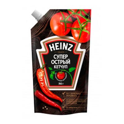 Кетчуп Heinz супер острый 350 гр