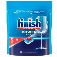 Средство для посудомоечных машин Finish Рowerball All In Оne 25 таб
