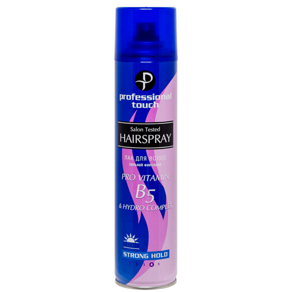 

Лак Professional Touch Hydro Complex сильная фиксация 265 мл