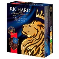 Чай черный Richard Royal English Breakfast / Ричард Английский завтрак100 пак. в уп.