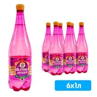 Вода Bilinska Jaterni / Билинска Ятерни с экстрактом расторопши 1 литр, без газа, пэт, 6 шт. в уп.