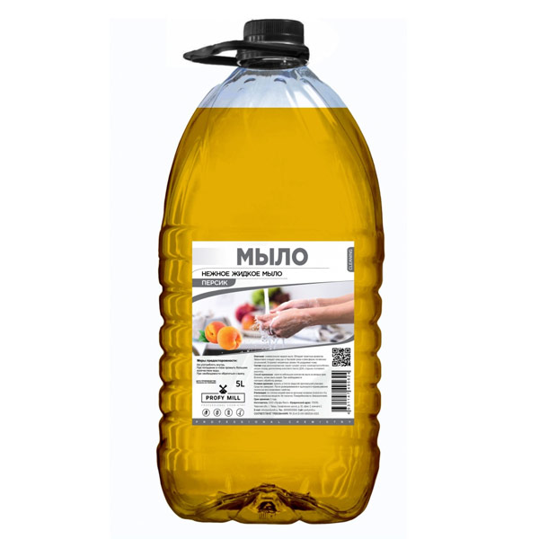 

Жидкое мыло Profy Mill персик 5 литров