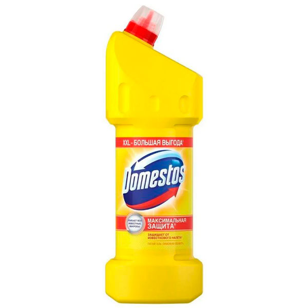 Универсальное чистящее средство Domestos лимонная свежесть 1,5 литра