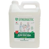 Средство для мытья посуды SYNERGETIC алое вера биоразлагаемое 5 литров