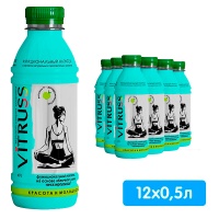 Напиток Vitruss Яблоко 0.5 литра, без газа, пэт, 12 шт. в уп.