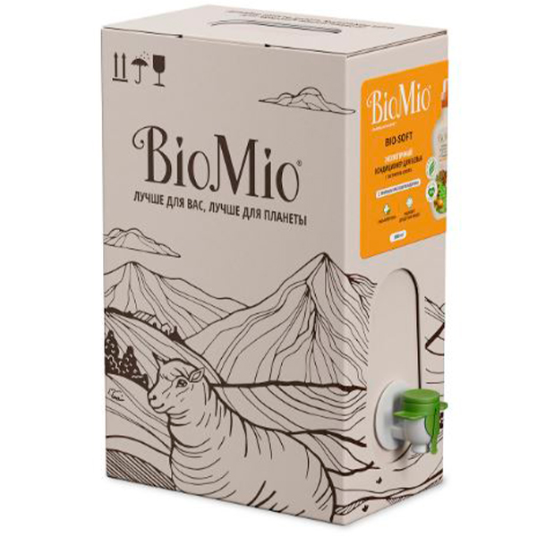 Кондиционер для белья Bio Mio Мандарин 3 литра