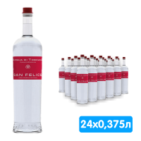 Вода San Felice 0.375 литра, газ, стекло, 24 шт. в уп.