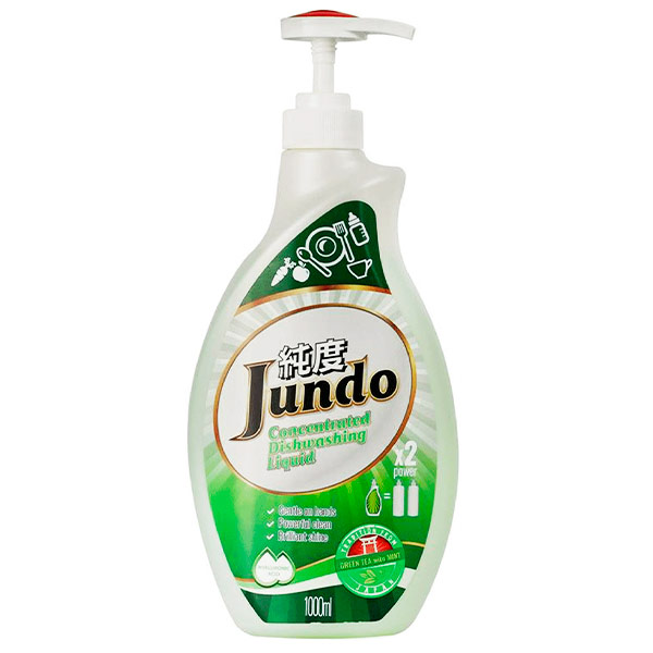 

Средство для мытья детской посуды Jundo зеленый чай с мятой 1 л
