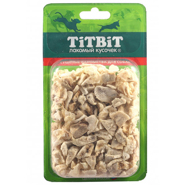 Легкое говяжье для дрессуры TiTBiT для собак 10 гр