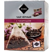 Чай черный Rioba с чабрецом 20 пак х 2 гр