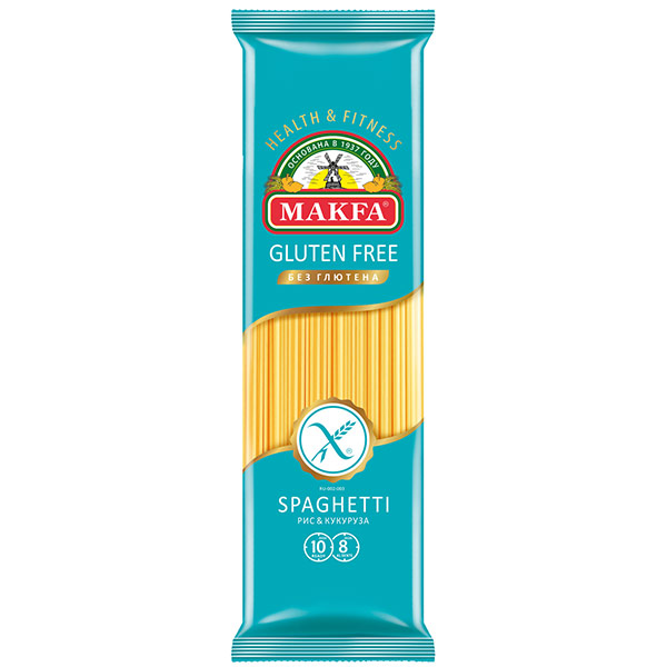 Макароны Makfa спагетти без глютена 300 гр