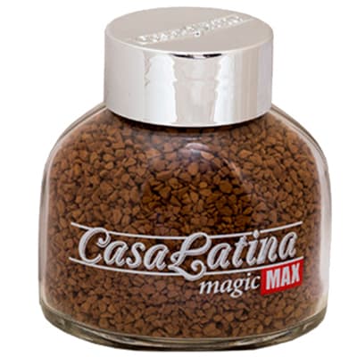 Кофе Casa Latina Max Magic растворимый сублимированный стекло 85 гр