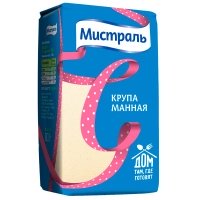 Крупа манная Мистраль 800 гр