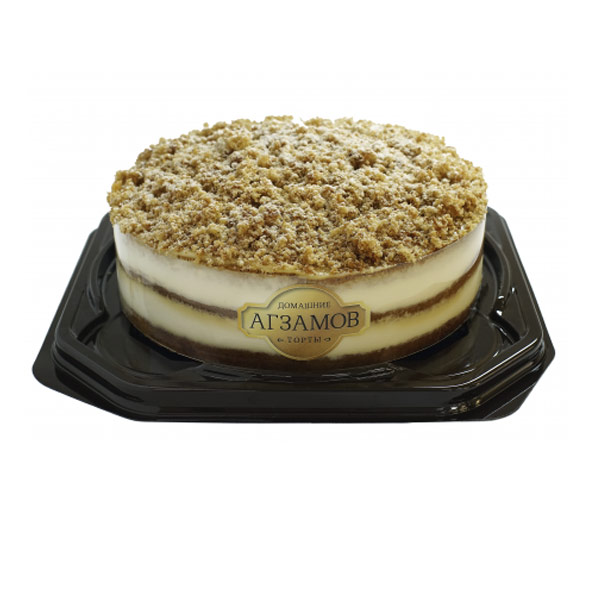 Торт Медовик со сметанным кремом Агзамов домашние торты 830 гр