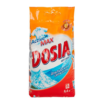 

Стиральный порошок Dosia Альпийская свежесть автомат 8.4 кг