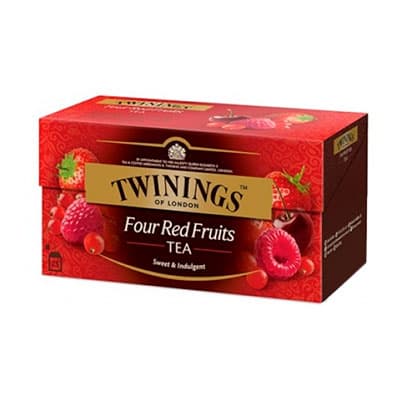 Чай Twinings черный Четыре красные ягоды 25 пак