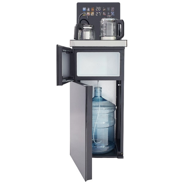 Кулер с чайным столиком Тиабар Aqvido BQ-20 серый