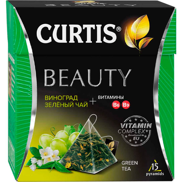 Чай зеленый Curtis Beauty 15 пир