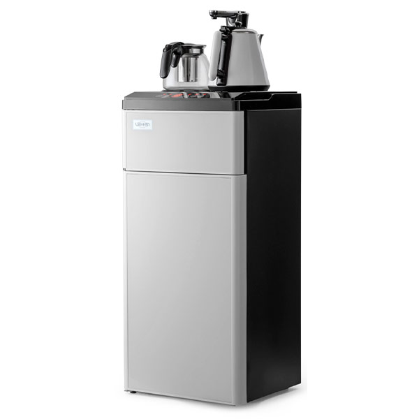 Кулер с чайным столиком Тиабар Vatten L50WFAT серый (шкафчик 5 литров)