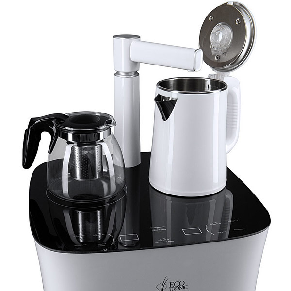 Кулер с чайным столиком Тиабар Ecotronic TB11-LE белый