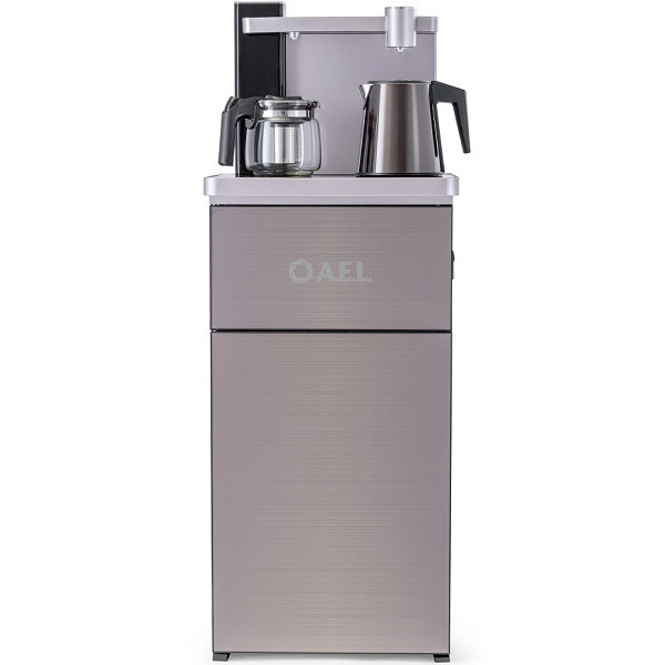 Кулер с чайным столиком Тиабар AEL LK-AEL-52A розовое шампанское шкафчик 7 литров 13970₽