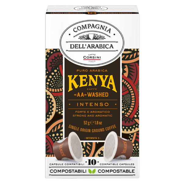 Кофе в капсулах Dell Arabica Kenya AA Washed 10 шт