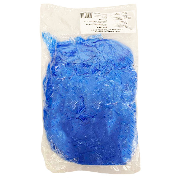 Бахилы полиэтиленовые синие 1,8 гр., 17 мкм, 50 пар