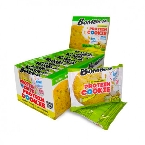 Печенье Bombbar Фисташка неглазированное 40 гр