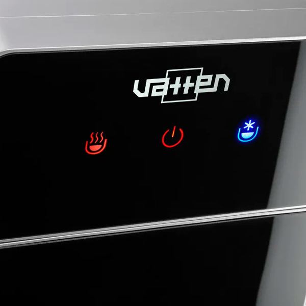 Кулер Vatten L09SE серебристый/черный