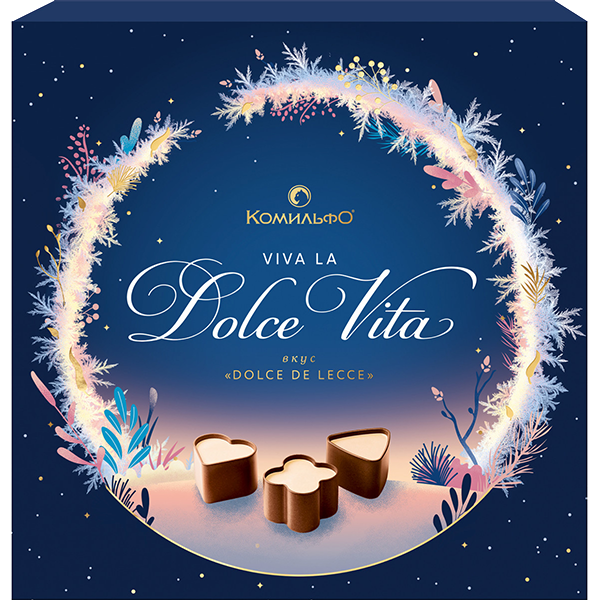 Набор шоколадных конфет Комильфо Dolce Vita De Lecce 168 гр